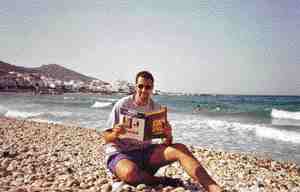 Dr. Demetrios Petropoulos on the Greek island of Naxos.