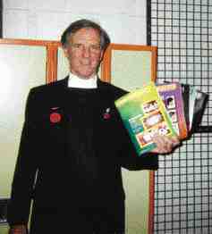 The 'spiritual' side of the festivities were supervised by Rev. Oral Rubbish (known to his lay friends as David Wilde 7T2).