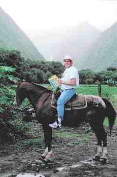 While attending the American College of Prosthodontists meeting in Hawaii, Dr. Steven Young and his wife Kelli enjoy Oral Health in the Waipio Valley on the 'Big Island.'