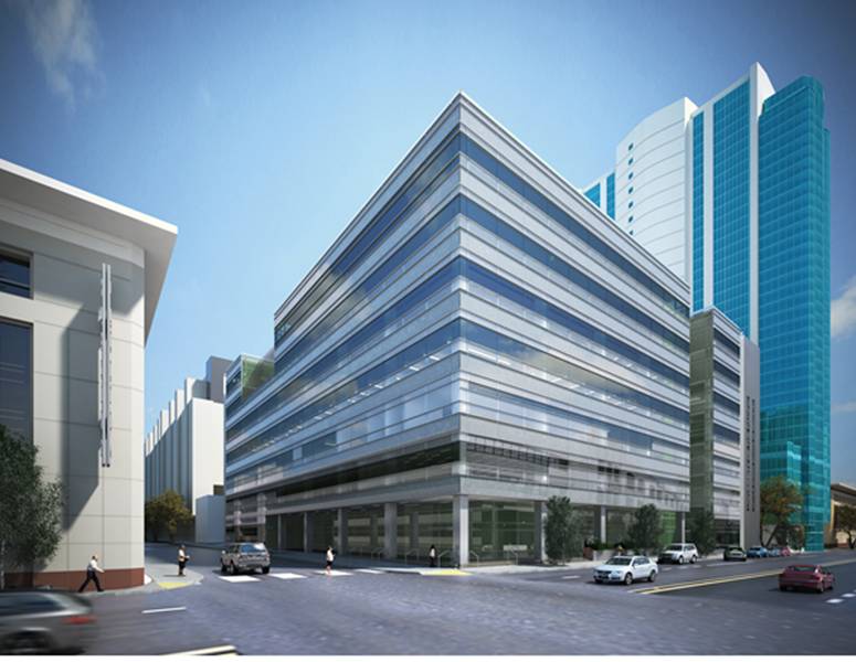 University of the Pacific's new Arthur A. Dugoni School of Dentistry, designed by SmithGroupJJR