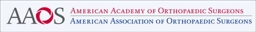 American Academy of Orthopeadic Surgeons (AAOS)