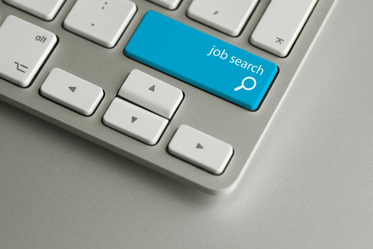 Blue job search button alternate text for this image