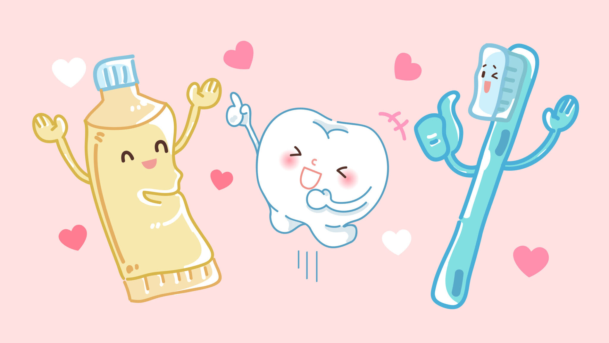 cartoon tooth dental care alternate text for this image