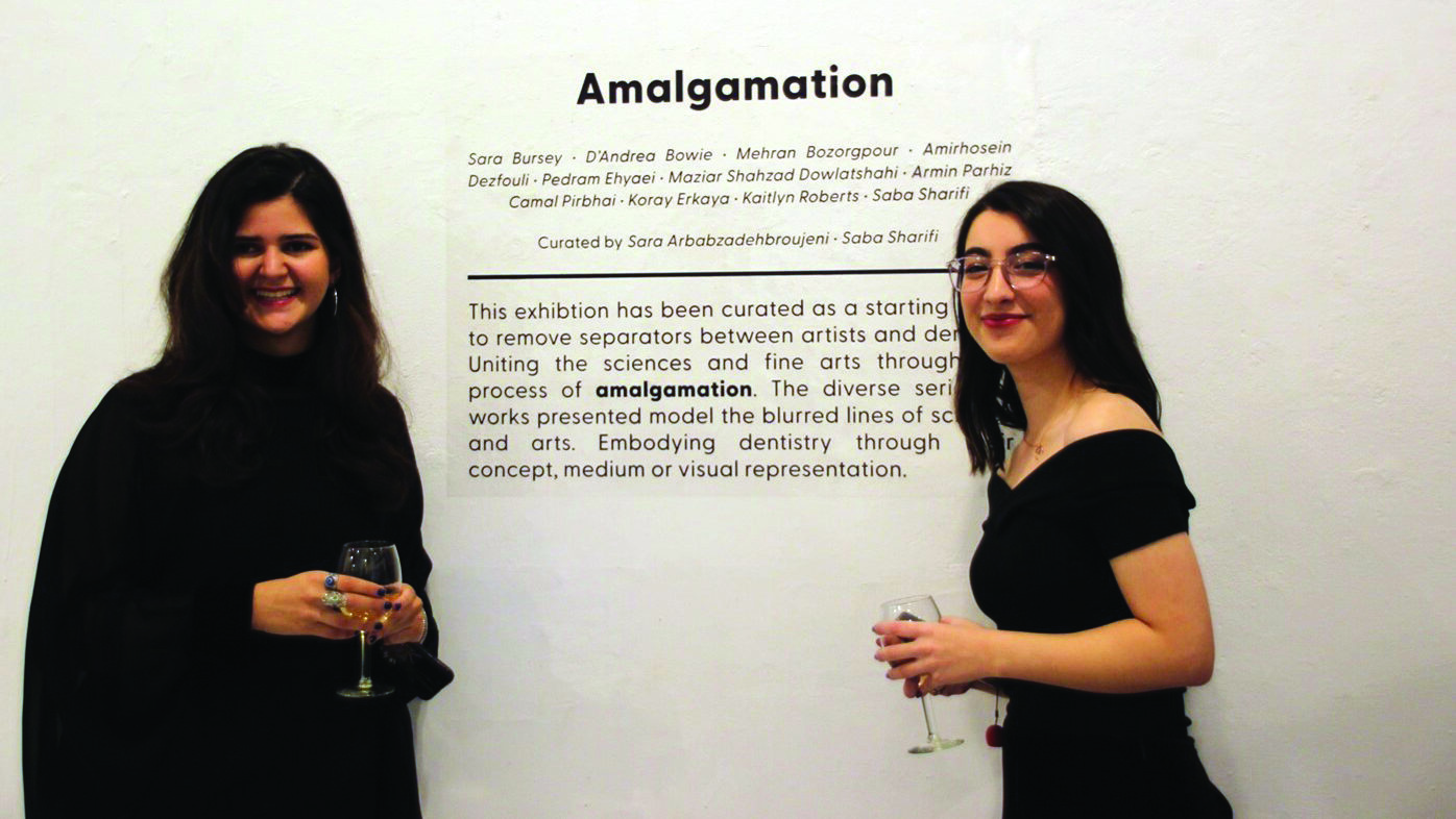 Curators of amalgamation: Sara Arbabzadehbroujeni and Saba Sharifi